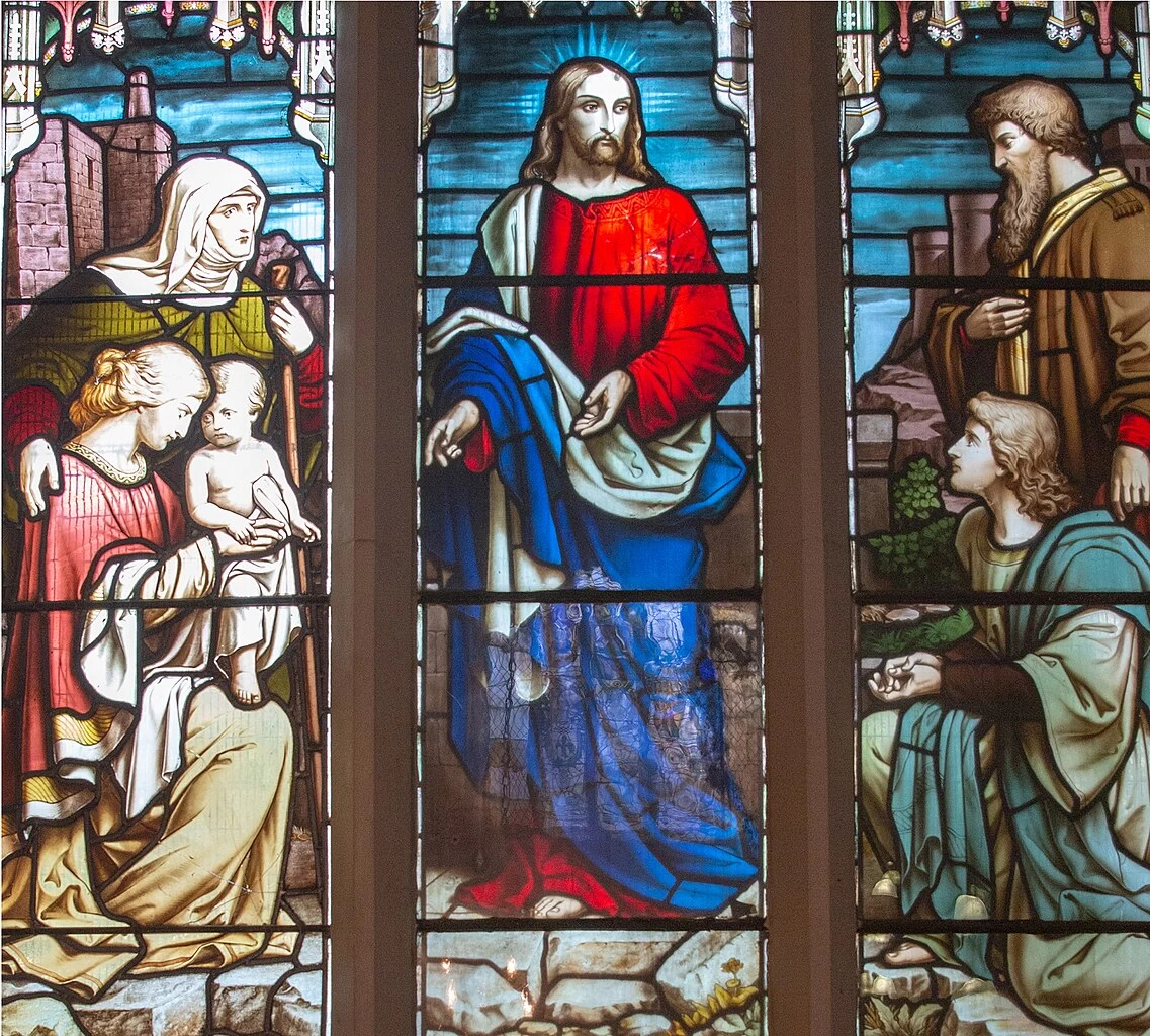 Finestra orientale nella cappella di San Vincenzo, Edimburgo
